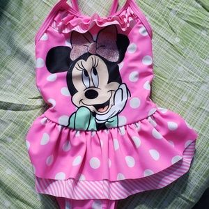 Minnie mouse Bathing suit 6/9 months